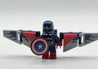Lego Minifigur Dc Super Heroes Captain America Sh1003 | Aus Dem Set 76292 Marvel