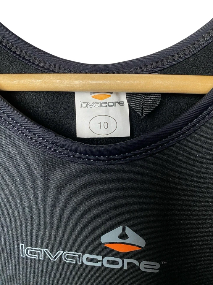 LavaCore Polytherm Thermal Dive Pants Women's 10 Sleeveless Full Suit Base Layer - Image 3 of 4