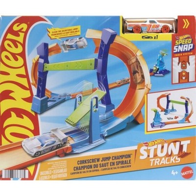 Hot Wheels Stunt Tracks - Corkscrew Jump Champion