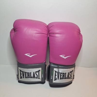 Everlast Ever Fresh Pink Boxing Gloves 12 Oz Boxing Gloves Womens Preowned GUC 
