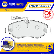 Brake Pads Set fits NISSAN CABSTAR F24M 3.0D Front 06 to 13 Proformer New