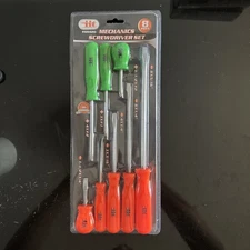 Illinois Industrial Tool Mechanics Screwdriver Set 8 Piece