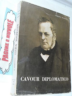 umberto marcelli CAVOUR IL DIPLOMATICO 1 Ausgabe OFENI ( 1961 )