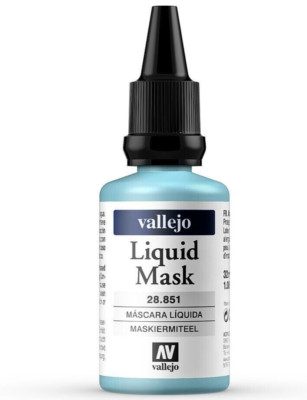 Vallejo 28851 (171,56 /l) Abdeckflüssigkeit Liquid Mask 32 ml, Flasche Neu