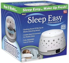 Sleep Easy Sound Conditioner, White Noise Machine 1 Pack