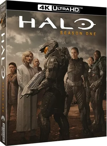 HALO 2022 STREAMING SERIES COMPLETE SEASON ONE 1 New Sealed 4K Ultra HD UHD  191329235423