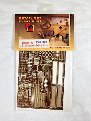 Jadar Model Detail Set, P35-004, Ausf.A Sturmgeshutz III , for Italeri