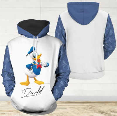 Donald Duck 3D HOODIE HALLOWEEN GIFT BEST PRICE US SIZE CHRISTMAS GIFT US SIZE