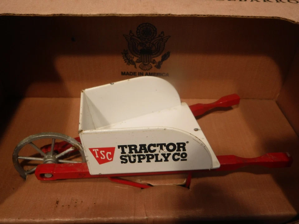 Liberty Classics By SpecCast TSC Tractor Supply Co. Wheelbarrow in Box #CUST 281 - Image 3 of 4