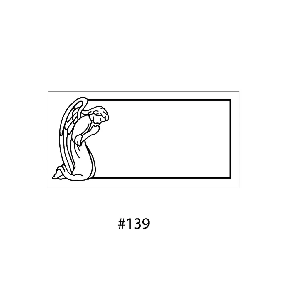 Cemetery marker - custom headstone - engraving included - multiple design option - Image 3 of 4