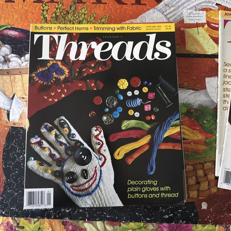 Lot of 10THREADS Magazine 1992 ,1993,1994-LOT OF 10 Foto 4 de 4