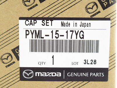 Genuine OEM Mazda PYML-15-17YG Radiator Filler Cap Set 2019-2024
