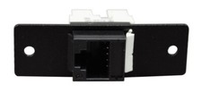    WIREMOLD AV9015BK Legrand 1P, Keystone CAT6 Jack Plate Black   