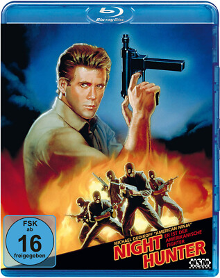 NIGHT HUNTER Blu-Ray - Uncut - Michael Dudikoff