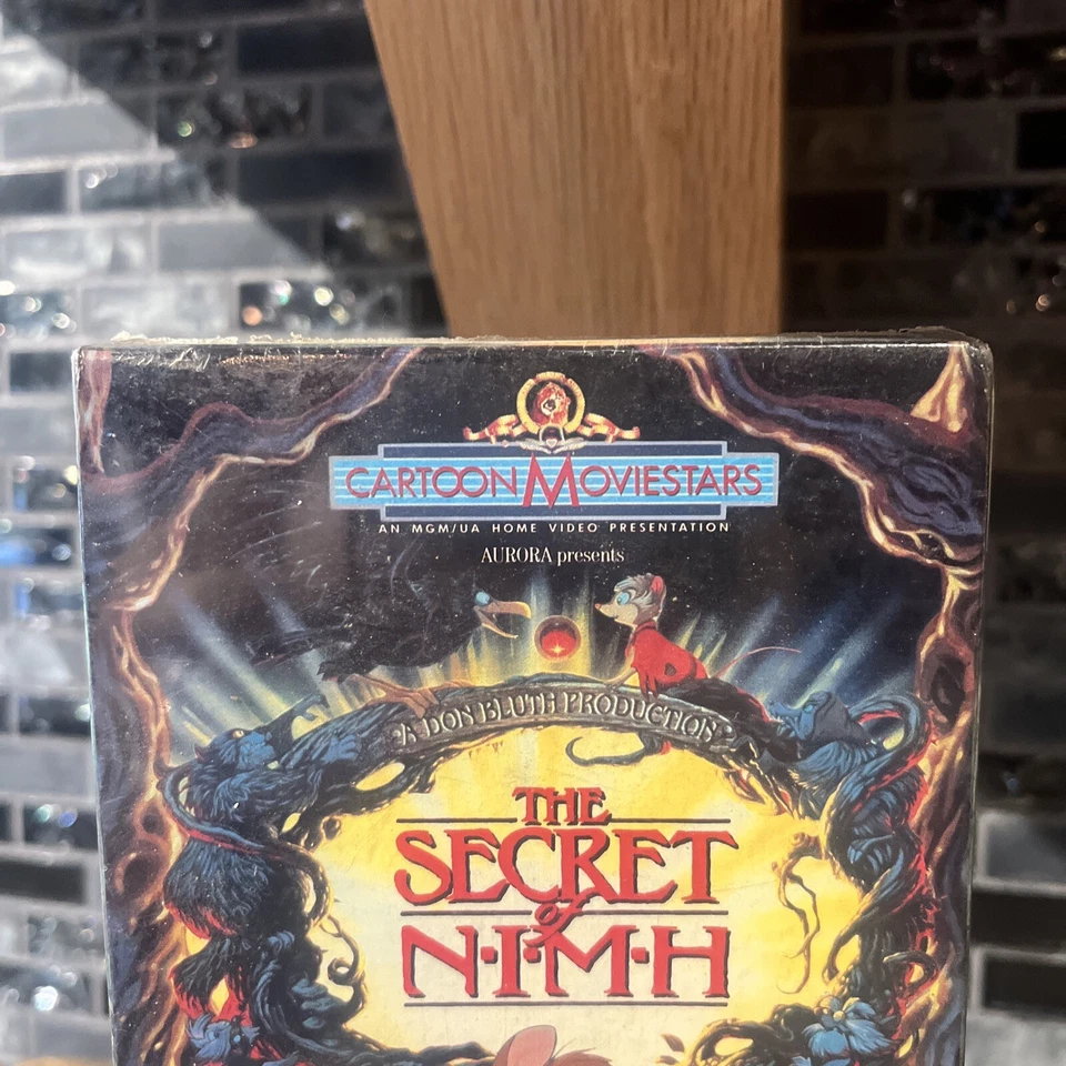 The Secret of Nimh VHS 1988 Cartoon Moviestars New and Sealed - Image 2 of 4