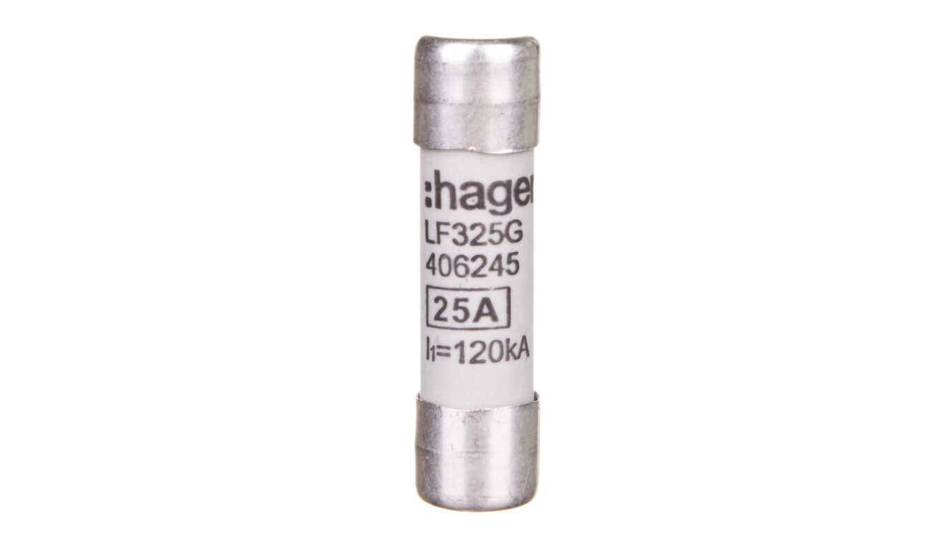 BiWtz fuse link cylindrical 10x38mm 25A gG 400V AC LF325G /T2UK