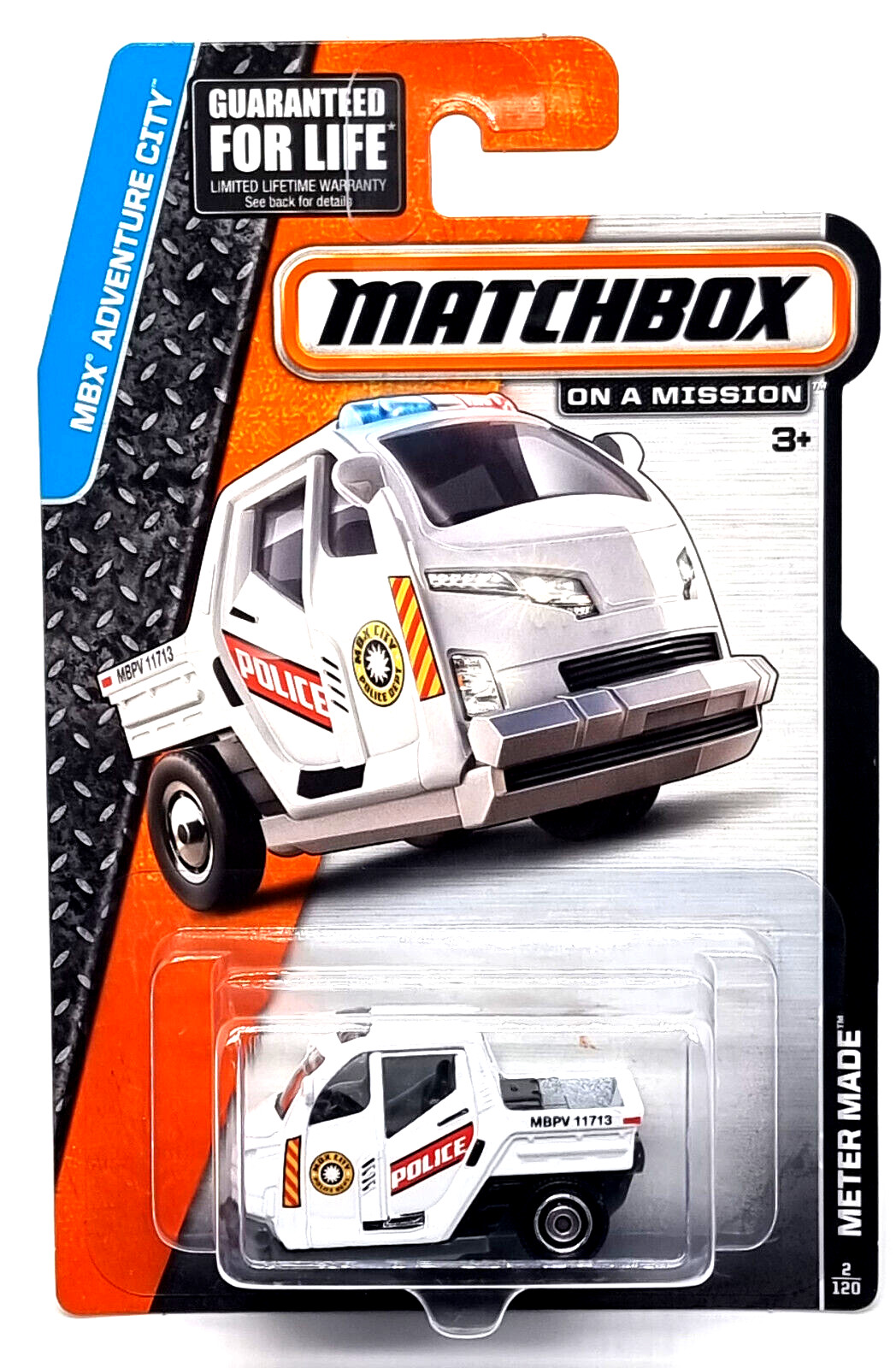Mattel Изготовила спичечный коробок для автомобилей Mission Cars / Auto Fahrzeug Meter