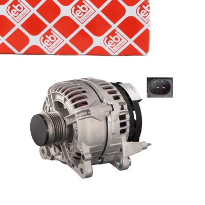 febi Lichtmaschine 12V 120A für AUDI A3 A4 A6 VW GOLF 4 POLO 3 4 T5 SEAT LEON