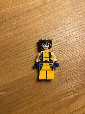 Lego Wolverine Minifigur sh017 6866 (2012) Marvel Super Heroes X-Men
