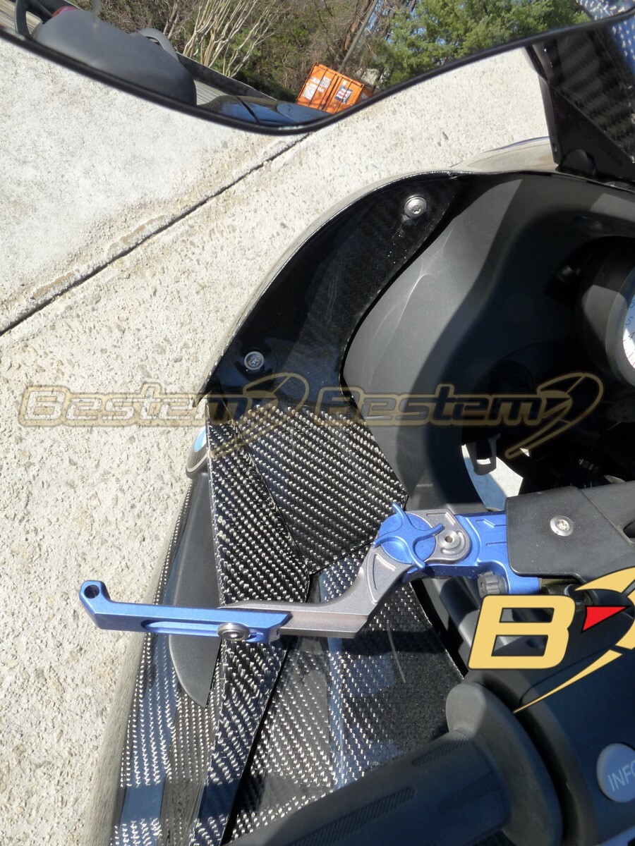 BMW K1200S K1200 S 100 Carbon Fiber Dash Panel Cockpit Cover Fairings