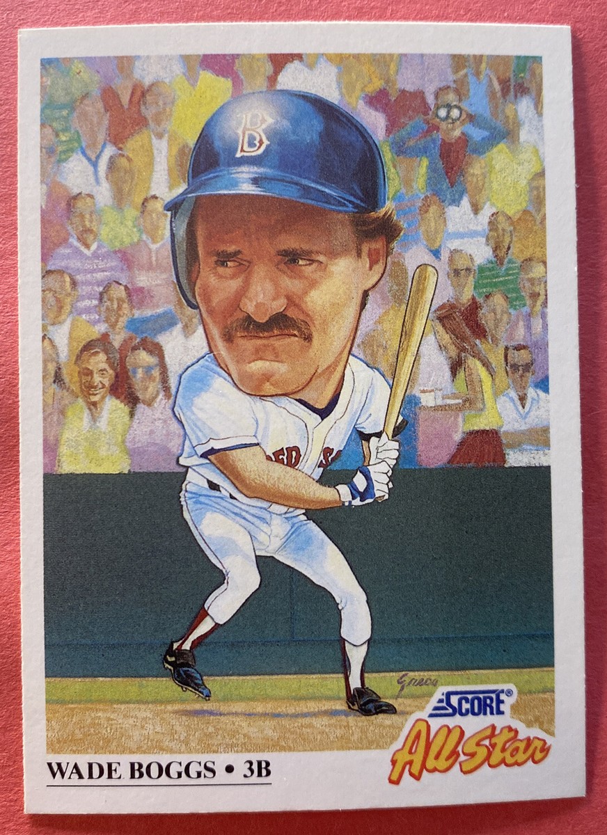 1991 Score Wade Boggs Big Head All Star Card #393 Boston Red Sox