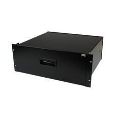 StarTech.com 4U Rack Mount Drawer - 55 lb 25 kg - 4U Steel Storage Rack Dra...
