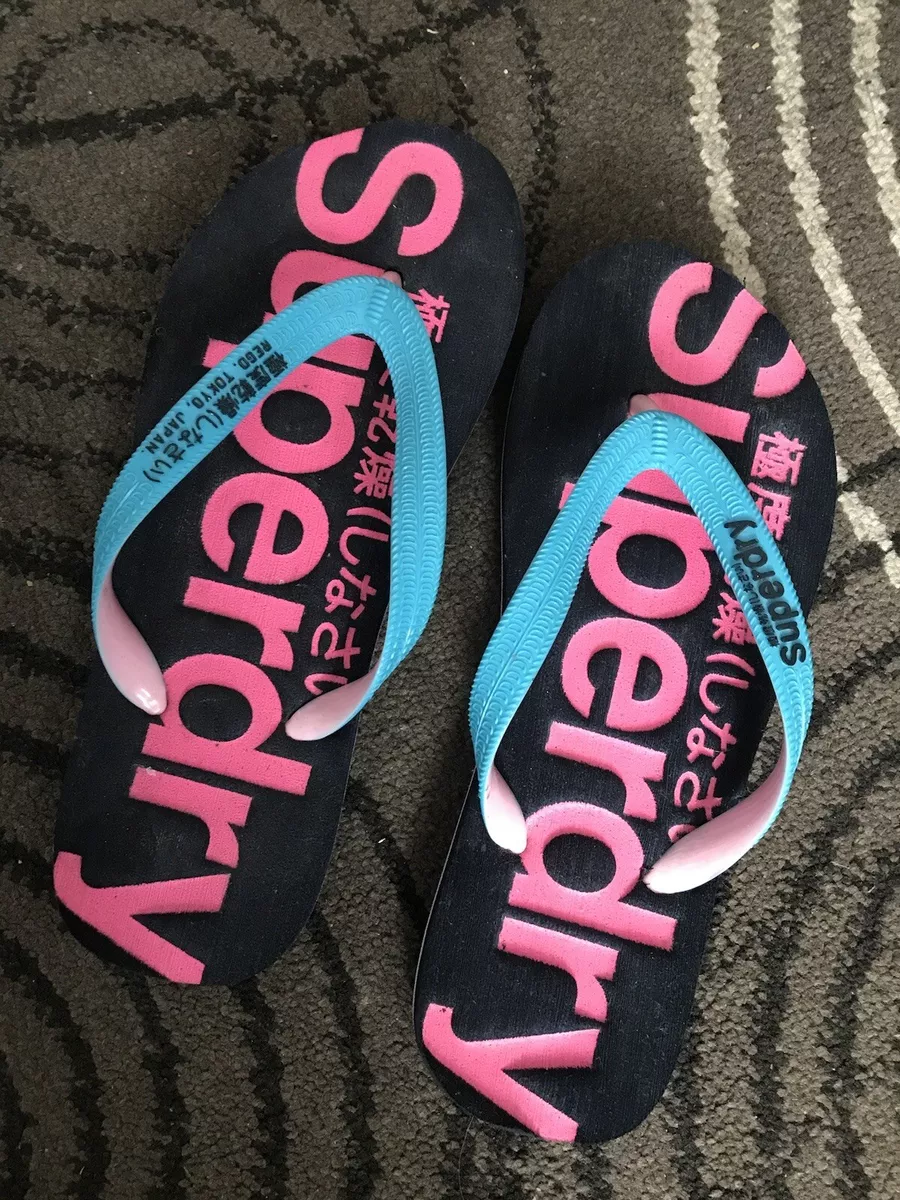 Superdry flip flops ladies sale