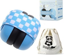 Pandaear Baby Ear Protection, Noise Cancelling Headphones Earmuffs for Babies & 