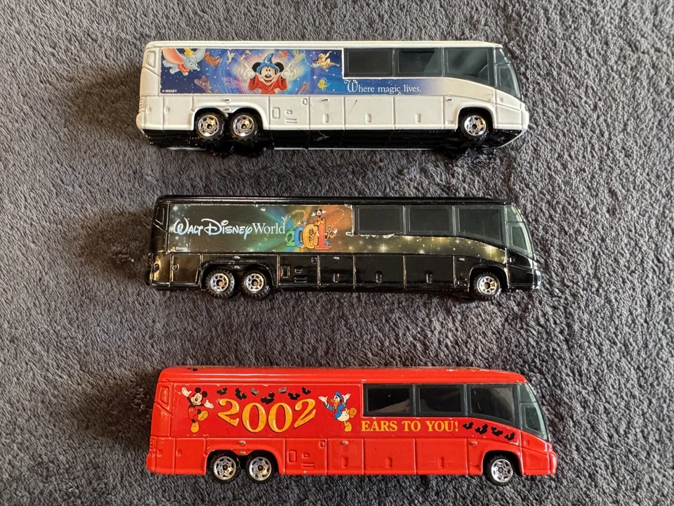 Lot of 11x Matchbox Walt Disney World Disneyland Buses 2000s - Image 4 of 4