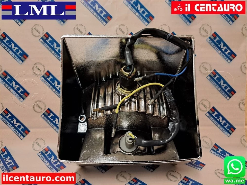 SF284-0185/2 BASE FANALINO POSTERIORE CROMATO LML STAR 125 151 Automatic 200 4T - Immagine 4 di 4