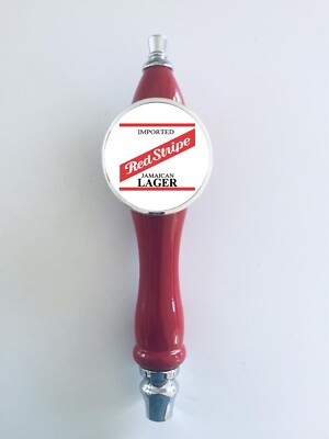 Red stripe redstripe  Beer Tap Handle Kegerator Bar Draft Faucet Knob Sign