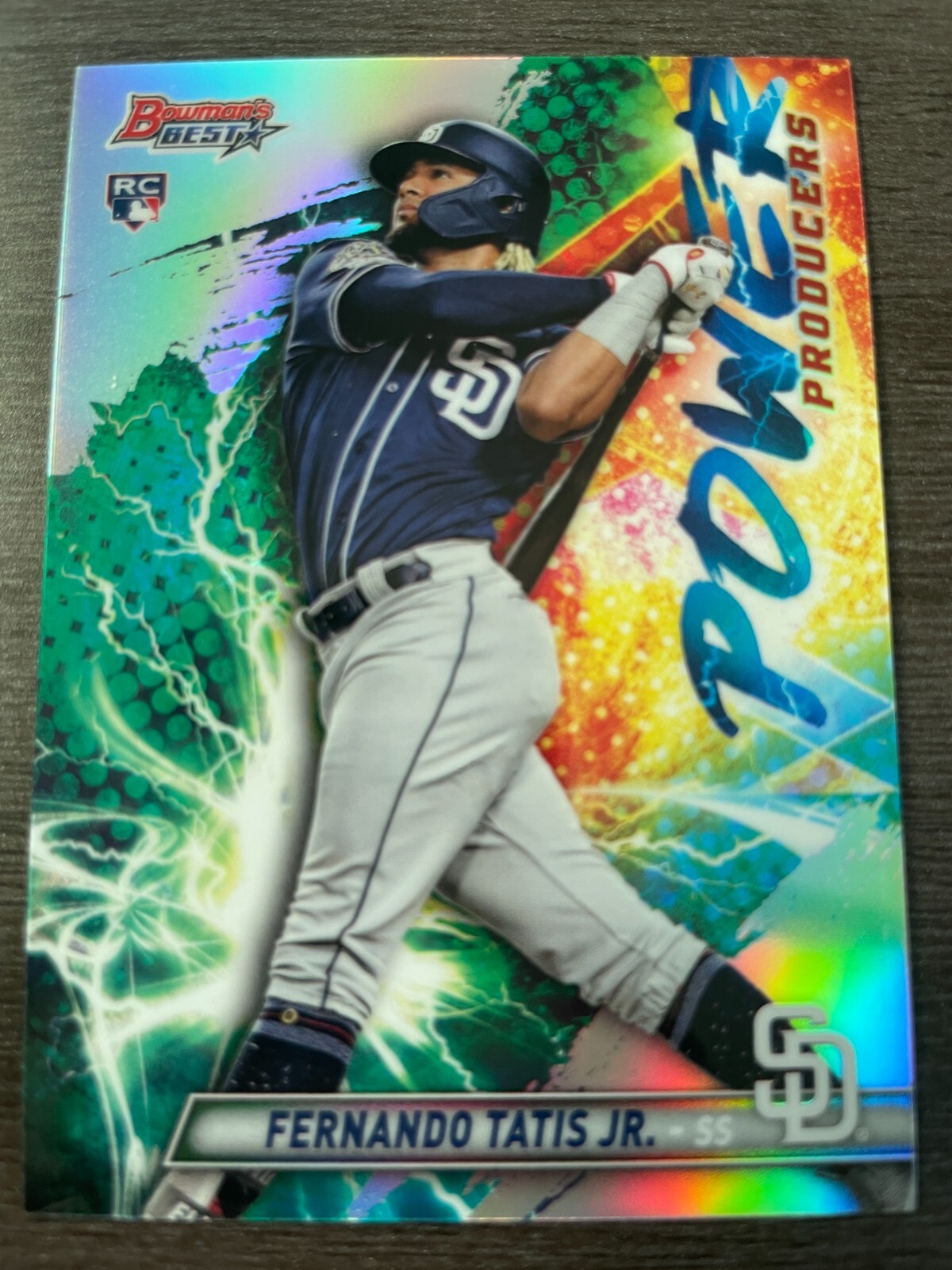 2019 Bowman's Best Fernando Tatis Jr #PP-FTJ Rookie RC Power Producers Refractor