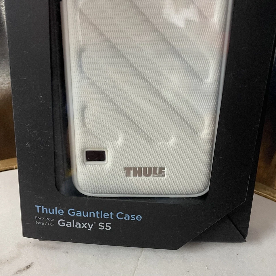 THULE Suecia / Estuche Blanco Guantelete GALAXY S5 / NUEVO EN PAQUETE  Foto 3 de 4