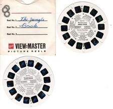 View-Master 3-D reels, Jungle Book 2 reels, 14 Stereo pictures 