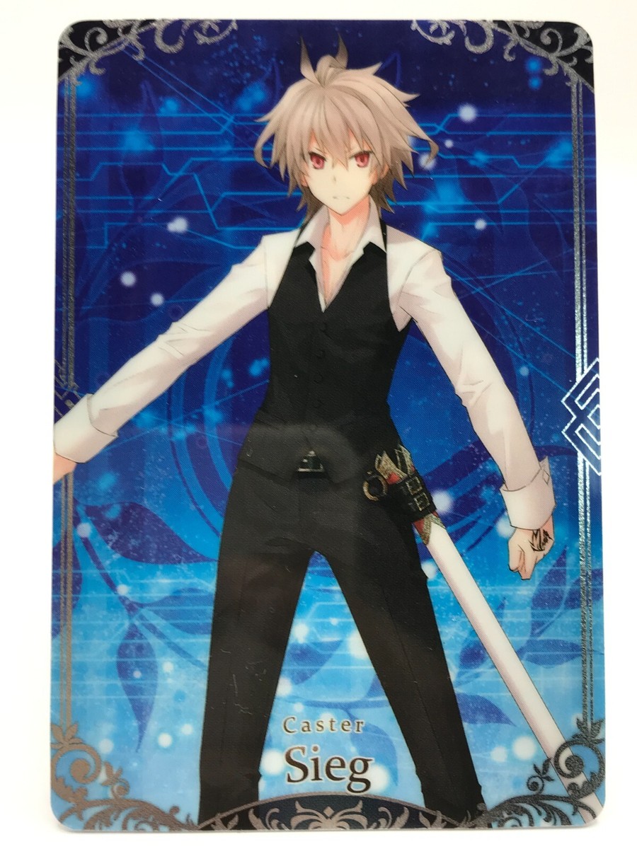 Sieg FGO Fate/Grand Order Wafer Card BANDAI JAPAN N08 Rare F