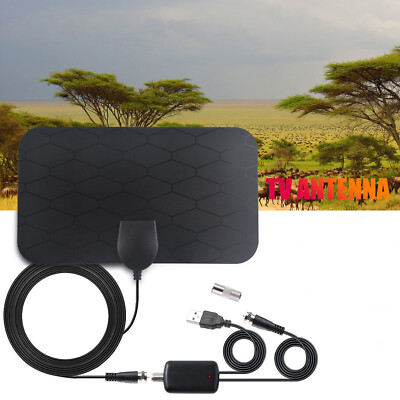 2023 3000miles 1080P DVB-T2 HD Digital TV Antenna With Amplifier Signal Booste0n