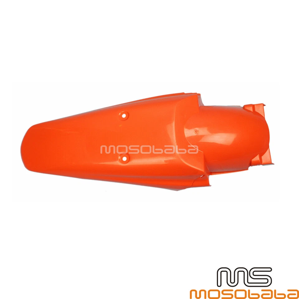 Guardabarros trasero de plástico naranja para Honda XR 500R SMC EXC XCF SXF 350 450 Foto 2 de 4