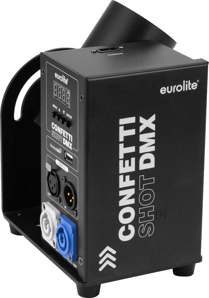 Thumbnail - Elektrische Konfettikanone Mit Dmx-steuerung Für Konfetti- &