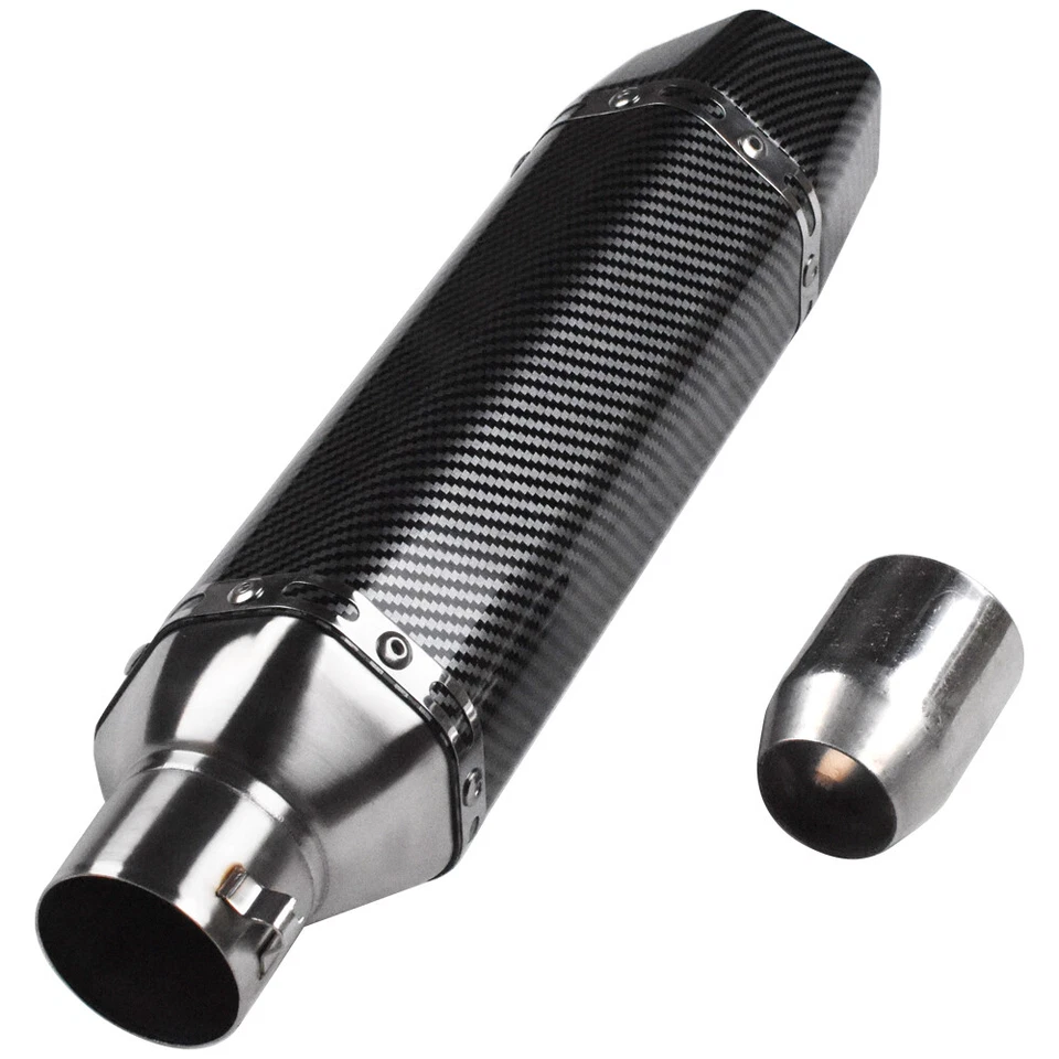 2-дюймовый глушитель выхлопной системы из нержавеющей стали с убийцей DB для грязевого велосипеда квадроцикла уличного велосипеда 38-51 мм - Изображение 4 из 4