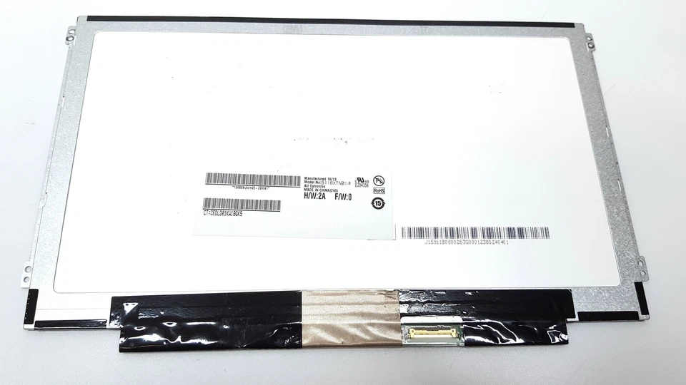 Матовый ЖК-экран ноутбука AU Optronics 11,6 дюйма 1366x768 WXGA 30 контактов B116XTN01.0 - Изображение 3 из 4