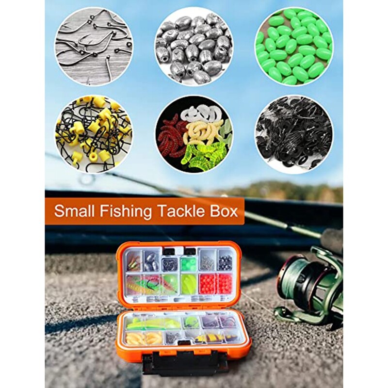 Fishing Decoy Box Organizer Terminal Tackle Storage Box Tackle Box