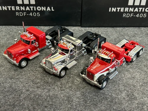 RARO-Top 1/64 Modellino Auto in Resina di Alta Qualità International RDF-405 Trattore - Foto 2 di 48