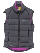 Rab Women's Coat Uk 8 Grey Polyamide With Other Overcoat