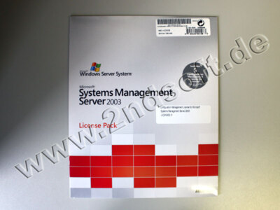 5 Configuration Management Licenses für Systems Management Server 2003 - neu
