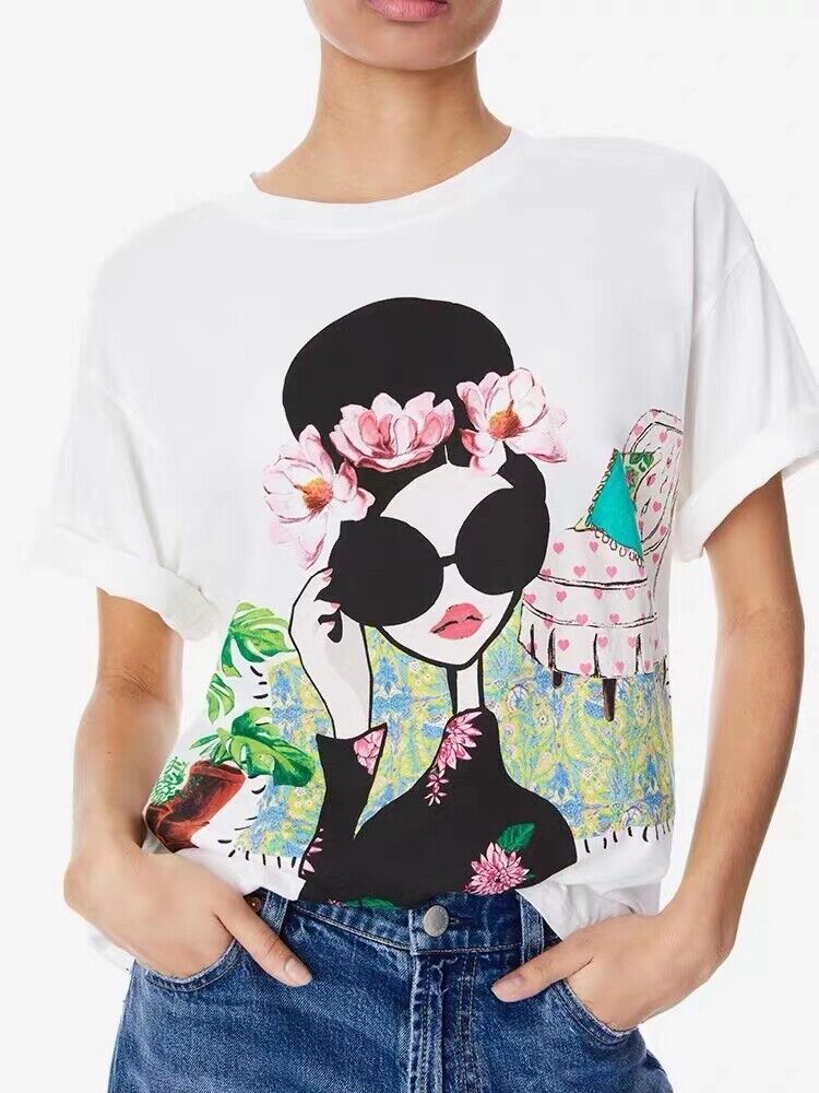 アリスアンドオリビア  Tシャツ