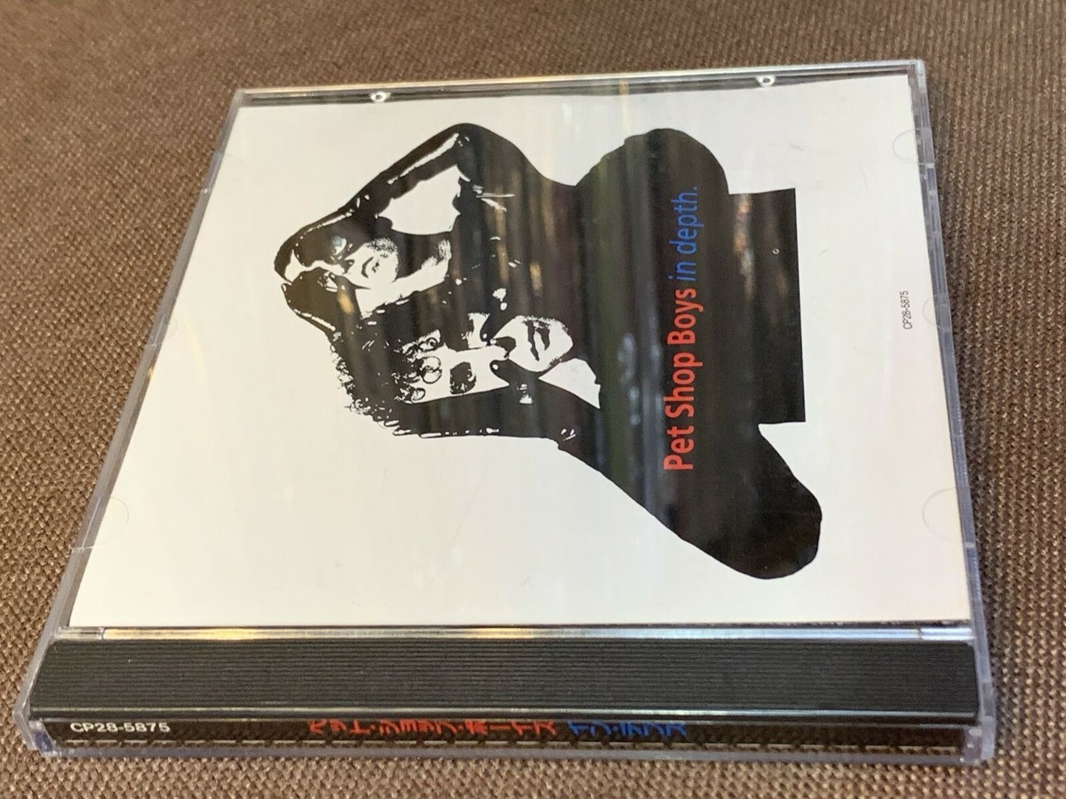 PET SHOP BOYS In Depth JAPAN CD CP28-5875 w/INSERT 1989