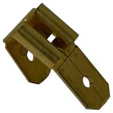 (100) Double Male Single Female .250 Quick Disconnect Connector Adapter Terminal