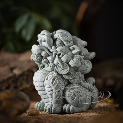 Kylin Mold Chinese Qi Lin Concrete Cement Resin Mould Feng Shui