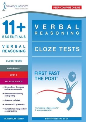 11+ Essentials Verbal Reasoning: Cloze Tests Book 3 (Paperback) (UK IMPORT)