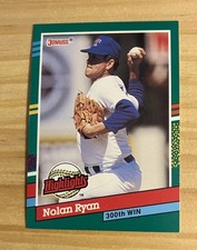 1991 Donruss Nolan Ryan MLB HOF #BC15 Highlights Texas Rangers Baseball Card NM
